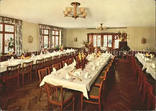 Gerlingen Wuerttemberg Hotel Traeuble Speisesaal Kat. Gerlingen