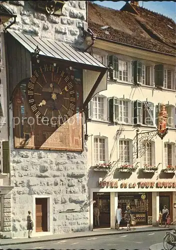 Solothurn Zeitglockenturm Kat. Solothurn