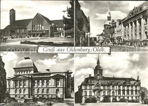 Oldenburg Niedersachsen Hauptbahnhof Der Lappan Schloss Kat. Oldenburg (Oldenburg)