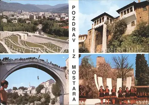 Mostar Moctap Teilansichten Kat. Mostar