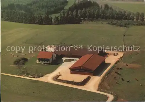 Muensingen Gestuet Lerchenhof Fliegeraufnahme Kat. Muensingen