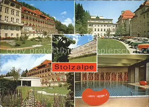 Stolzalpe Kurhaus Stolzalpe Hallenbad Kat. Stolzalpe