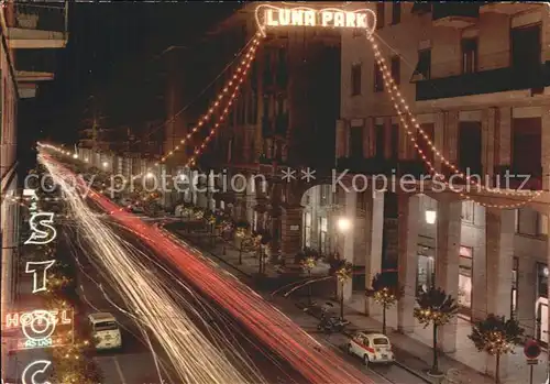 La Spezia Via Vittorio Veneto di notte Kat. La Spezia