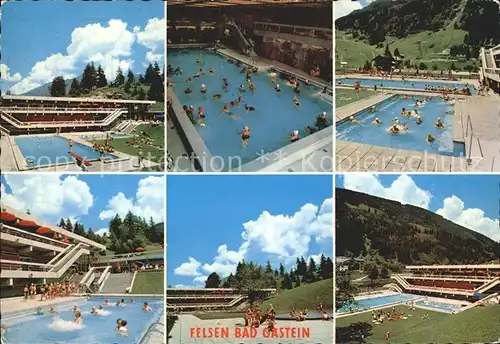 Bad Gastein Schwimmbad Felsen Kat. Bad Gastein