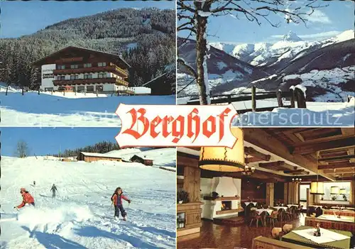 Hollersbach Pinzgau Gasthof Berghof Hasenauer Kat. Hollersbach im Pinzgau