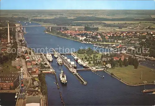 Kiel Nord Ostsee Kanal Holtenauer Schleuse Kat. Kiel
