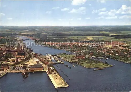 Kiel Nord Ostsee Kanal Holtenauer Schleuse Kat. Kiel