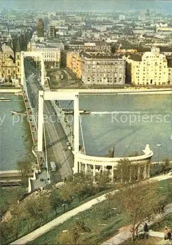 Budapest Blick vom Gellertberg Kat. Budapest