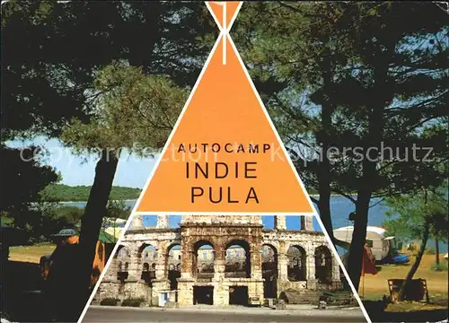 Pula Autpcam Indie Amphitheater Kat. Pula