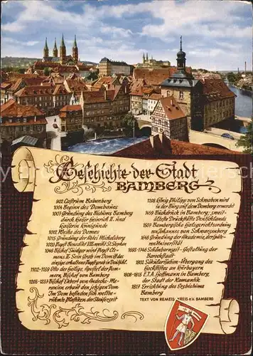 Bamberg mit Geschichte Kat. Bamberg