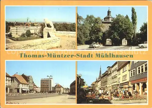 Muehlhausen Thueringen Thomas Muentzer Stadt Kat. Muehlhausen Thueringen