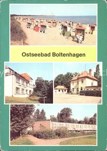Boltenhagen Ostseebad Strand Ferienheim Uns Huesung Post Kat. Ostseebad Boltenhagen