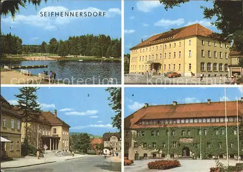 Seifhennersdorf Waldbad Silberteich Ferienheim Kretscham Filmtheater Kat. Seifhennersdorf