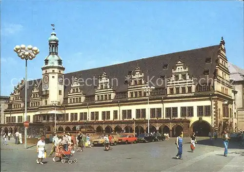 Leipzig Rathaus Markt Kat. Leipzig