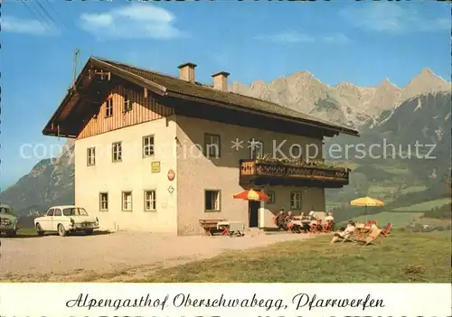 Pfarrwerfen Alpengasthof Oberschwabegg Kat. Pfarrwerfen