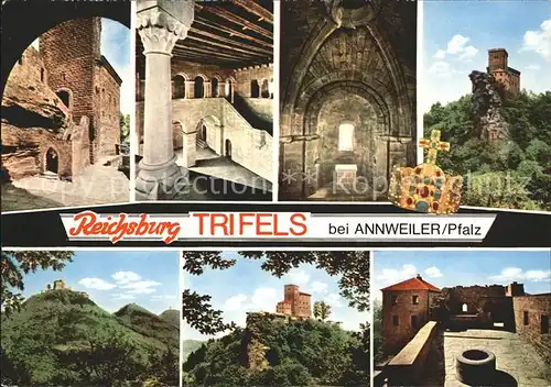 Annweiler Trifels Reichsburg Trifels Kat. Annweiler am Trifels