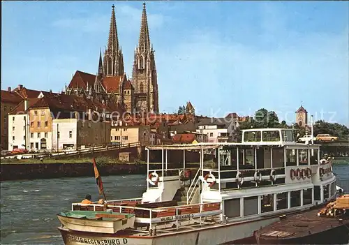 Regensburg Donauhafen Dom Sankt Peter  Kat. Regensburg