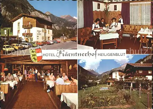 Heiligenblut Kaernten Hotel Kaerntnerhof Kat. Heiligenblut