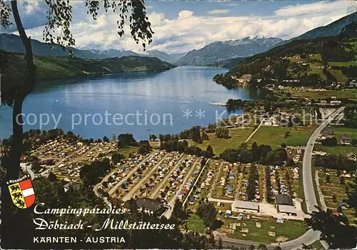 Doebriach Campingplatz Milstaettersee Kat. Radenthein