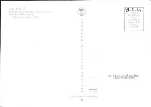 Jelenia Gora Platz Kat. Jelenia Gora