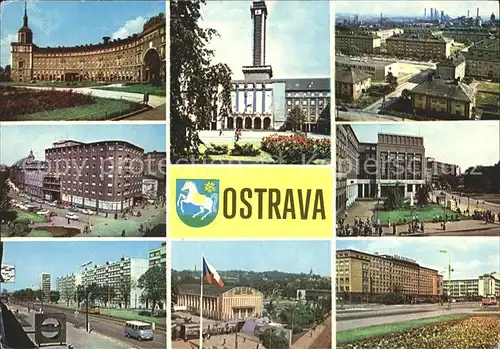 Ostrava Hotel Imperial Fliegeraufnahme Palast Kat. Ostrava