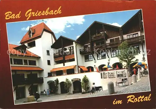 Bad Griesbach Rottal Brunnenplatz Kat. Bad Griesbach i.Rottal