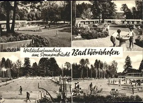 Bad Woerishofen Waldschwimmbad Kat. Bad Woerishofen