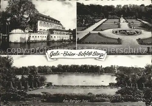 Buer Gelsenkirchen Schloss Berge Schlosspark Berger See  Kat. Gelsenkirchen