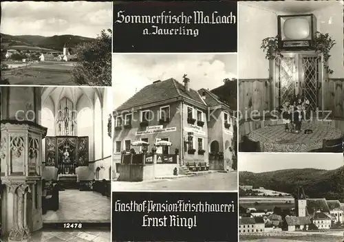 Maria Laach Glees Gasthof Pension Fleischhauerei Ringl / Glees /Ahrweiler LKR