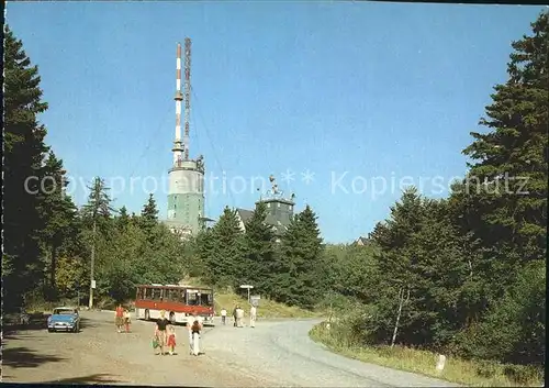 Inselsberg Schmalkalden Gipfel Kat. Schmalkalden