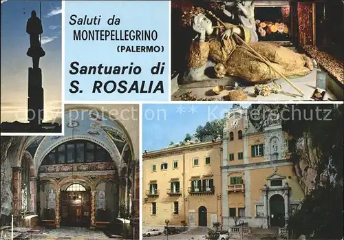 Palermo Sicilia Santauria di San Rosalia Kat. Palermo