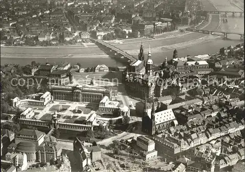 Dresden Zwinger Theaterplatz  Kat. Dresden Elbe