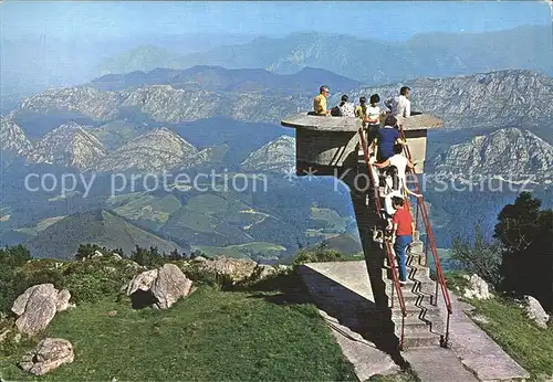 Oviedo Asturias Mirador del Fito Kat. Oviedo