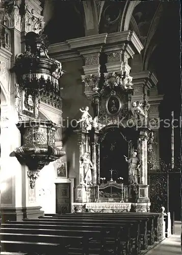 Birnau Kirche Inneres Kat. Uhldingen Muehlhofen