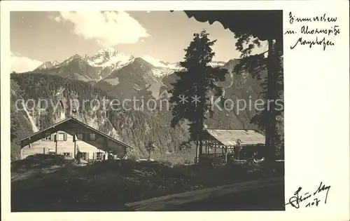 Mayrhofen Zillertal Ahornspitze Kat. Mayrhofen