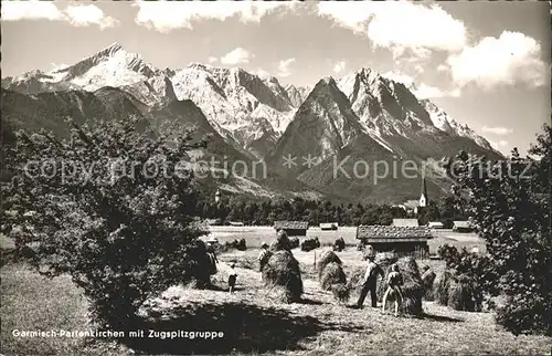 Garmisch Partenkirchen Zugspitzgruppe Kat. Garmisch Partenkirchen