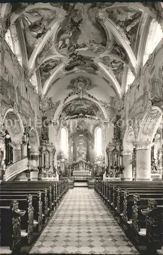 Scheer Inneres der Nikolauskirche Kat. Scheer