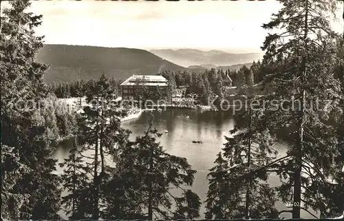 Mummelsee Berghotel Kat. Seebach