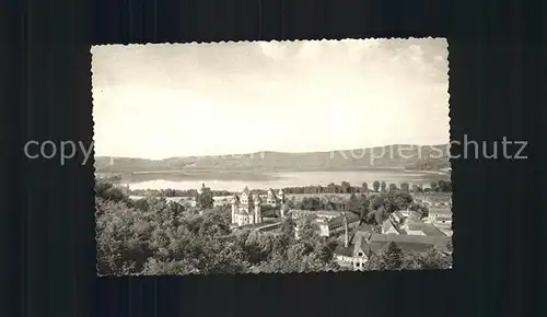 Maria Laach Glees Blick von Suedwesten / Glees /Ahrweiler LKR