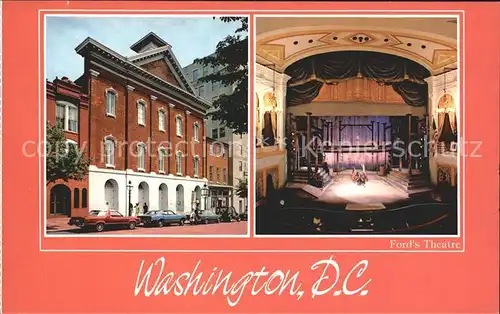 Washington DC Ford`s Theatre Kat. Washington