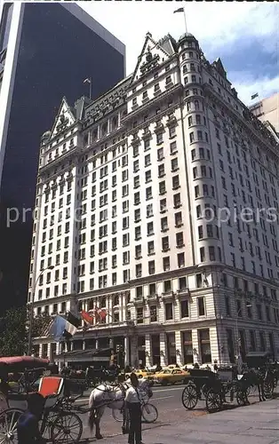 New York City Plaza Hotel / New York /