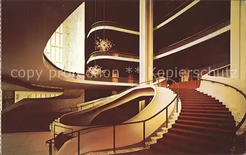 New York City Lincoln Center Grand Staircase of the Metropoliton Opera / New York /