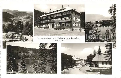 Mummelsee Schwarzwaldhochstrasse Kat. Seebach