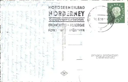 Norderney Nordseebad Hafen Seehund Historische Marienhoehe Kat. Norderney