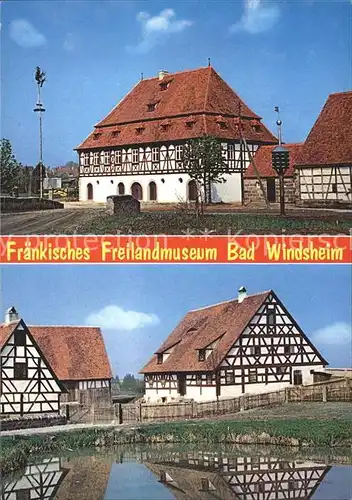 Bad Windsheim Fraenkisches Freilandmuseum Kat. Bad Windsheim