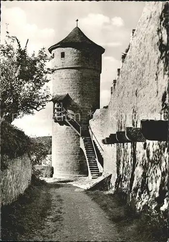 Rothenburg Tauber Strafturm Kat. Rothenburg ob der Tauber