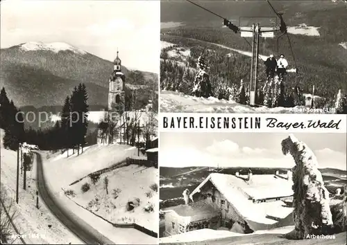 Bayerisch Eisenstein Arber  Sessel  Lift Arberhaus Kat. Bayerisch Eisenstein