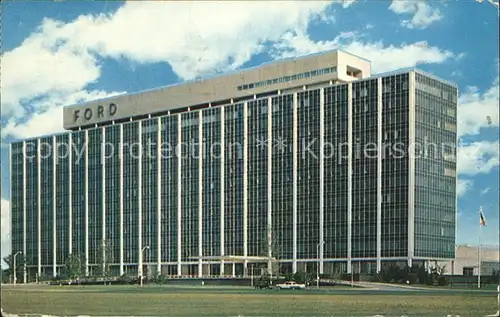 Dearborn Michigan Ford Motor Company Central Office Building Kat. Dearborn
