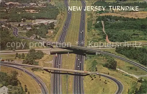 Woodbridge New Jersey New Jersey Turnpike aerial view Kat. Woodbridge