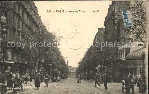 Paris Avenue Mozart Kat. Paris